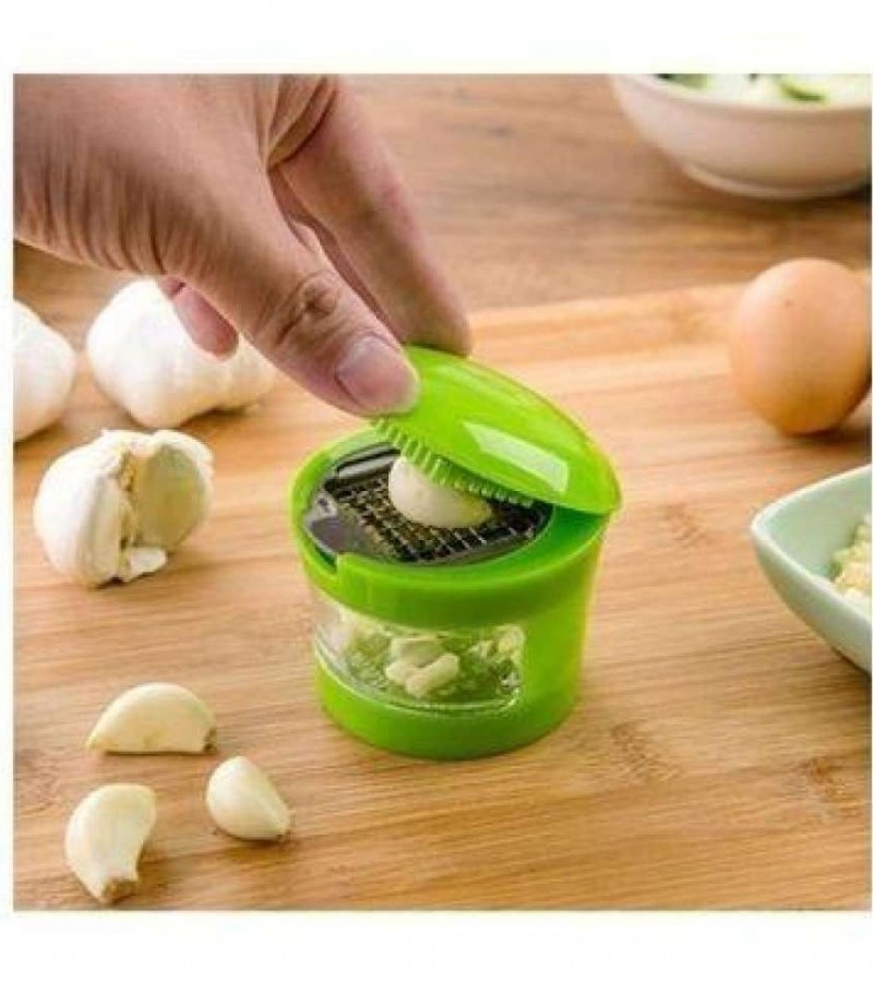 2-In-1 - Garlic Slicer, Dicer & Chopper