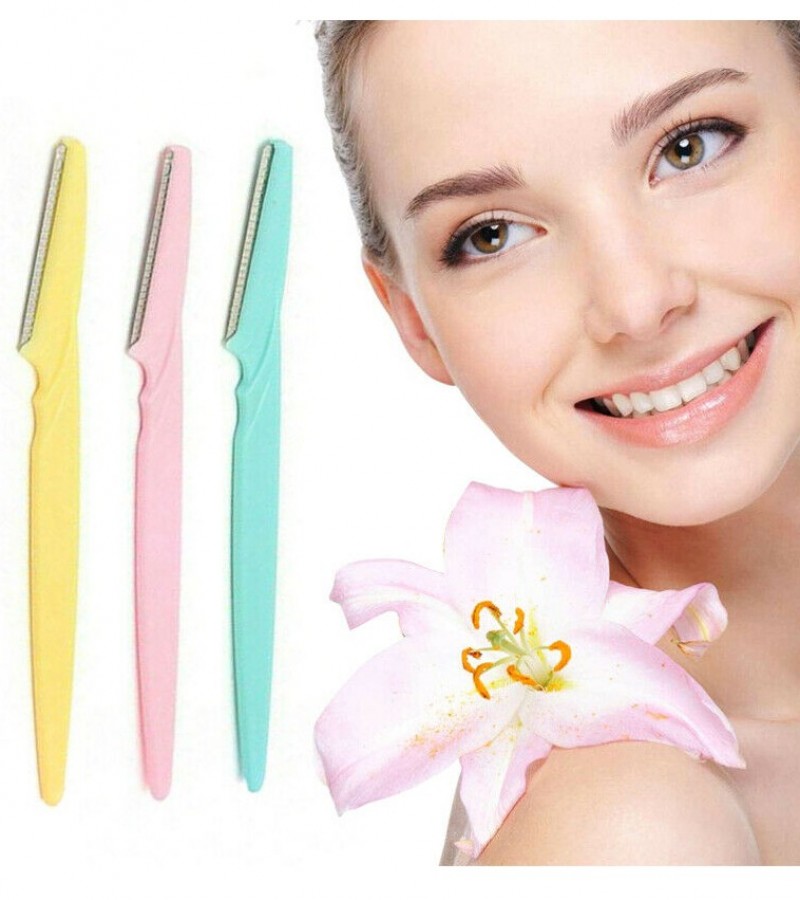 3 Tinkle Razor Eyebrow Shaper Trimmer Razor Twinkle Face Bikini Hair Removers