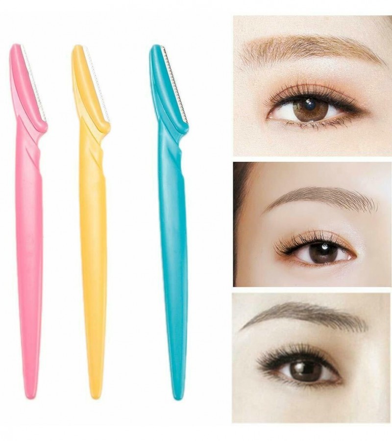3 Tinkle Razor Eyebrow Shaper Trimmer Razor Twinkle Face Bikini Hair Removers