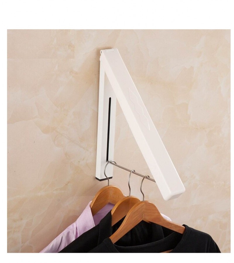 Folding Hidden Wall-mount Hanger Type Multifunctional Cloth Hanger 1Pcs