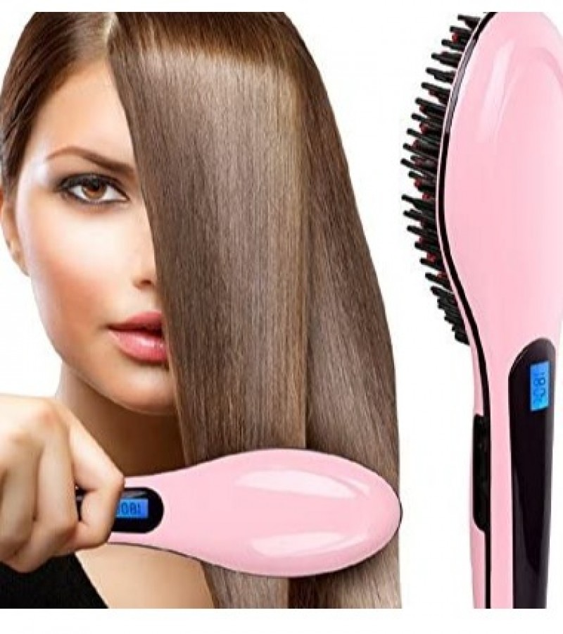 Hair Straightener Brush Fast Hair Straightener HQT-906