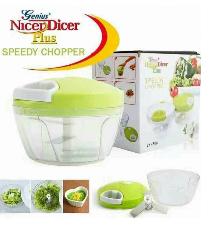 Hand Held Speedy Chopper - Vegetable & Meat cutter