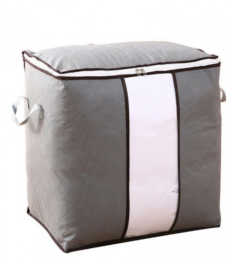 Home Square Storage Utility Box Fabric Cube Organizer Cloth Basket Bag Portable