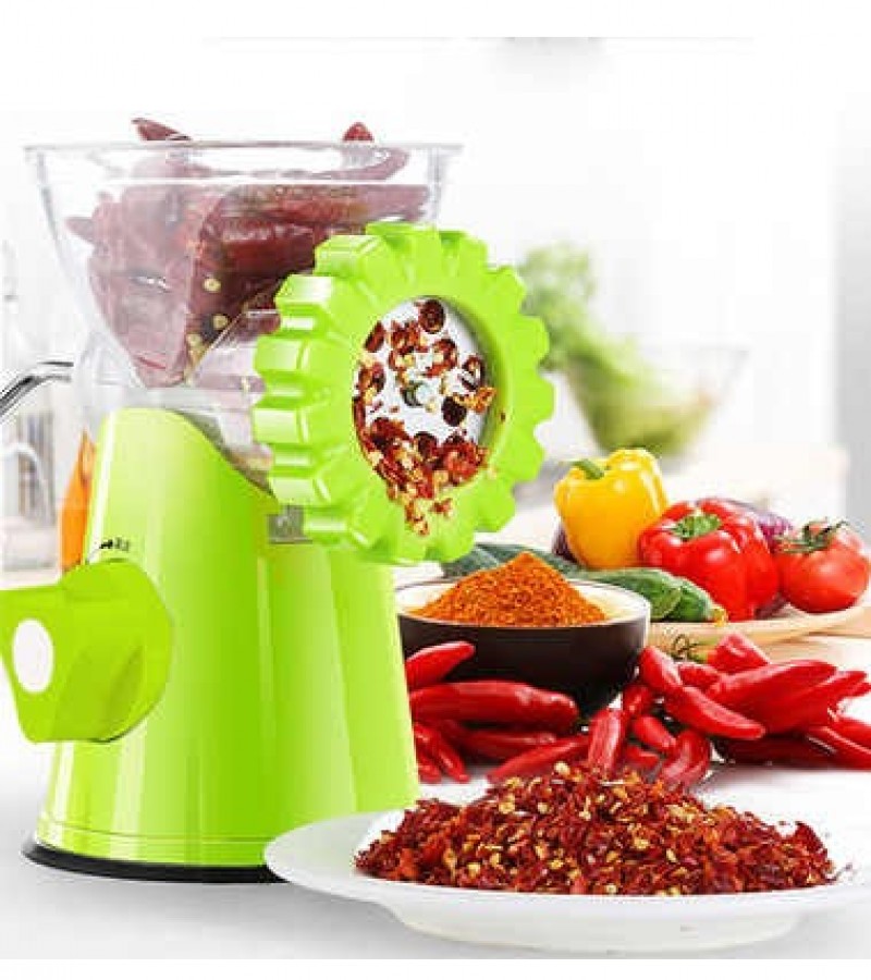 Kitchen Star Multifunction Manual Juicer, Chopping Machine & Meat Grinder