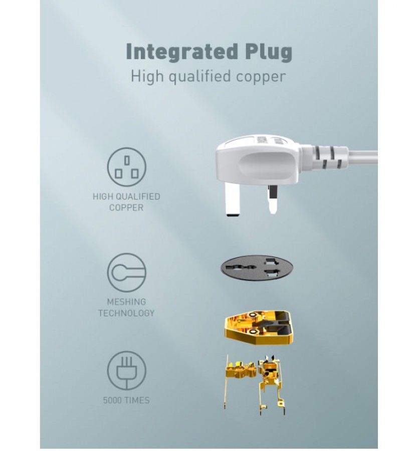 LDNIO PD+3QC3.0 USB Connector Multi Hole UK Max Power Socket power strip