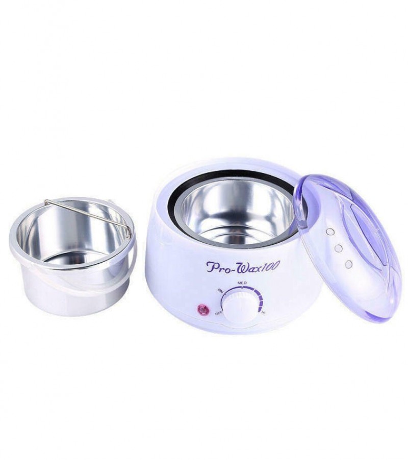 Warmer Beans + Wax Warmer Heater Pot Machine Pro Wax 100 Hair Removal Spa Pot Kit