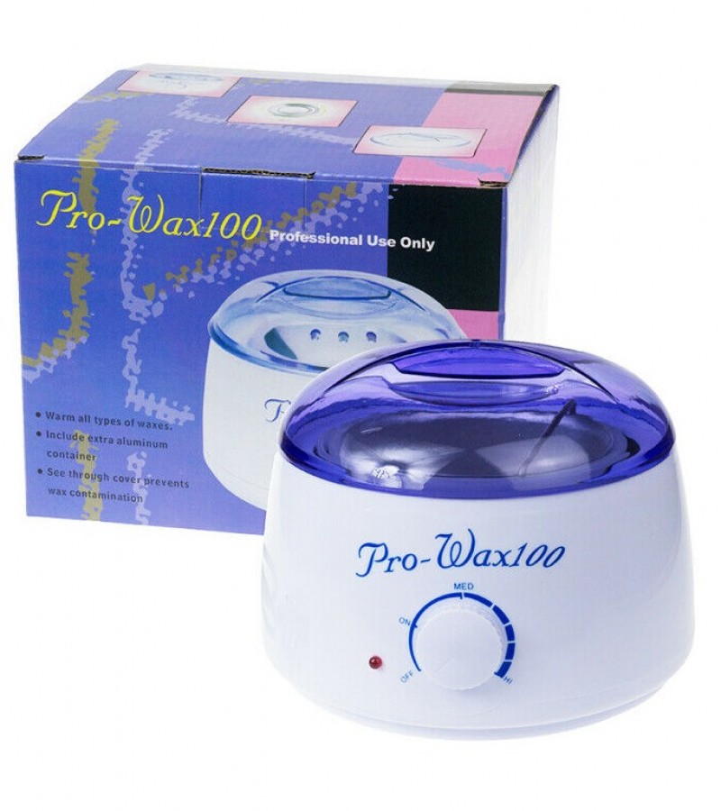 Warmer Beans + Wax Warmer Heater Pot Machine Pro Wax 100 Hair Removal Spa Pot Kit
